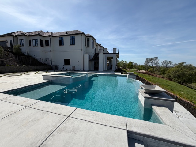 Geometric Luxury Pool