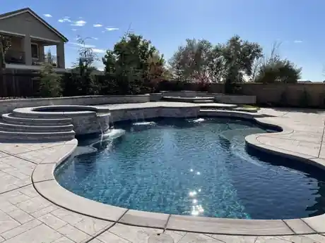 Pacific Pools custom pool project 1